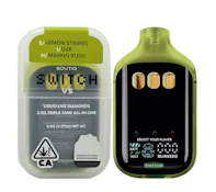 Lemon Stripes S/OZK I/Mango Kush H - 2g Triple Tank Disposable (Boutiq)