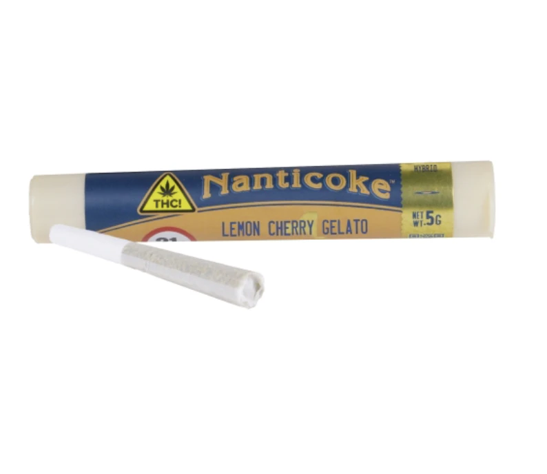 Nanticoke - Nanticoke | Lemon Cherry Gelato | .5g Pre-Roll Main Image