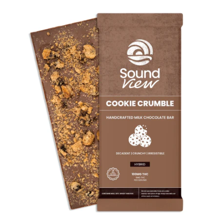 SoundView - SoundView Cookie Crumble Milk Chocolate Bar (H) 00296 Main Image