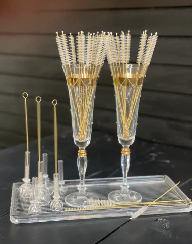 MY BUD VASE - Gold Pipe Cleaning Brush Main Image
