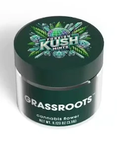 Grassroots | Flower | Dark Heart Diamond Infused | Foreign kush Mint | 3.5g