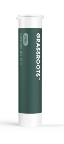 Grassroots - Grassroots | Pre-Roll | Dark Heart | Zesty Garlic Cookies | 2Pk | 0.8g Main Image
