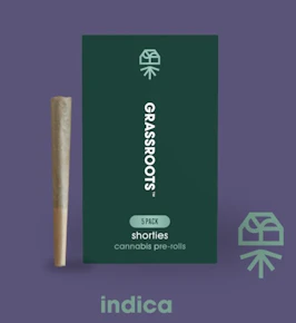 Grassroots | Pre-Roll | Dark Heart | Triple Stack | 5pk | 2g