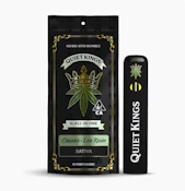 [Quiet Kings] Live Resin Vape AIO - 1g - Blackberry Kush (H)