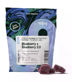 MFNY | Edibles | Live Rosin Infused | Blueberry x Blueberry 2.0 | 100 mg