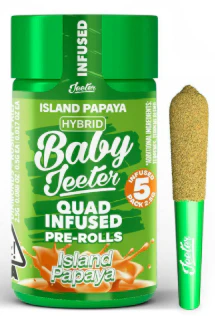 Jeeter - Jeeter - Baby Jeeter - Island Papaya - Infused Prerolls - 5pk - 2.5G Main Image