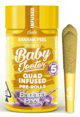 Jeeter - Jeeter - Baby Jeeters - Banana Peel - Infused Preroll - 5pk - 2.5g Main Image