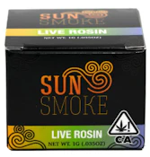 SunSmoke - Live Rosin - Papaya Sundae - 1.0g