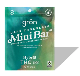GRON - HYBRID Dark Choclate Mini Bar - 100MG Main Image
