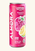 Almora Farm - 100mg Prebiotic Soda - Strawberry Lemon