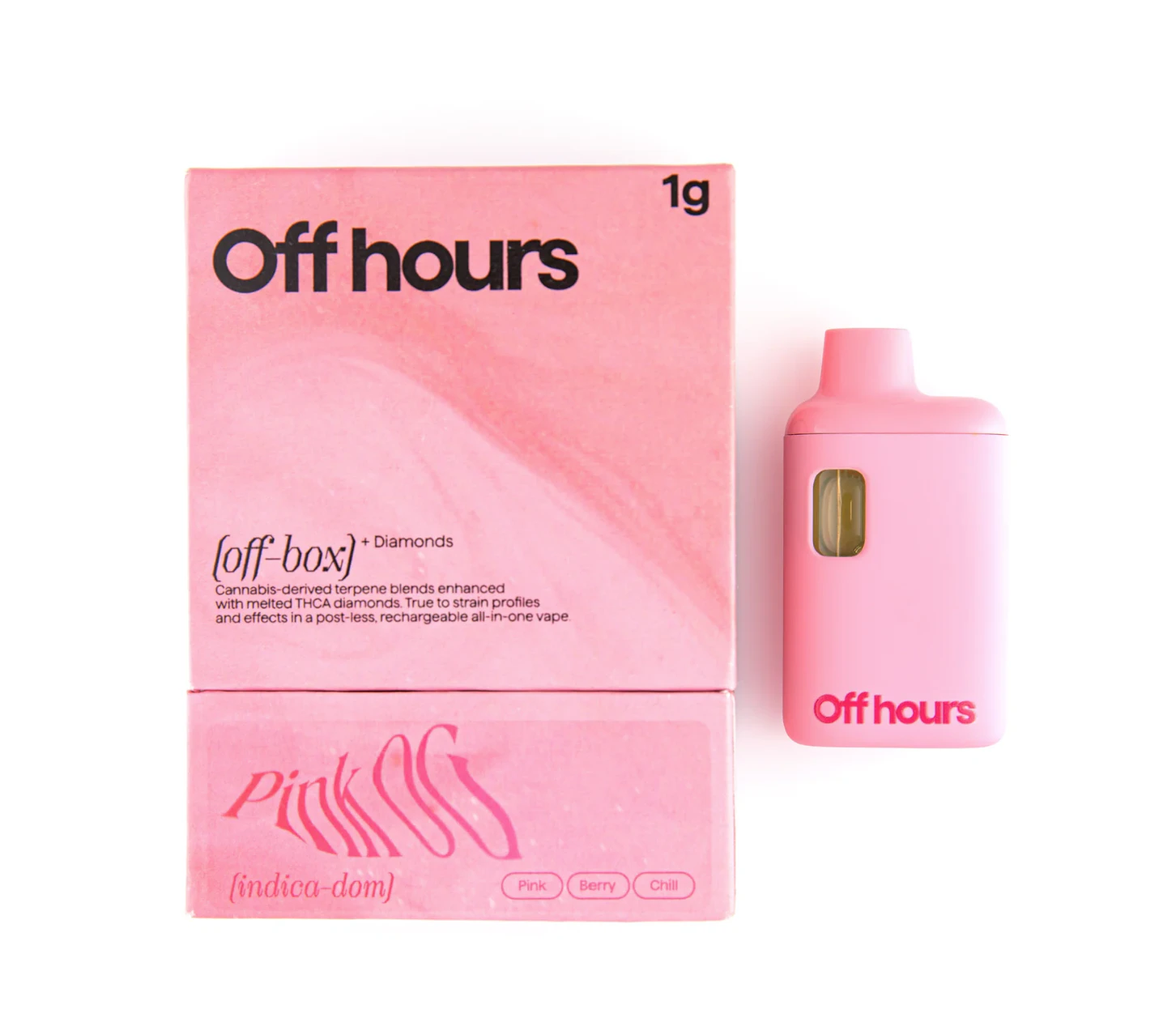 Off Hours - OFFHOURS - Pink OG - 1g Diamond infused AIO Main Image