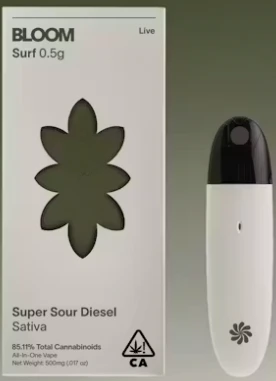 BLOOM - Bloom - Super Sour Diesel - 0.5g AIO (Live) Main Image