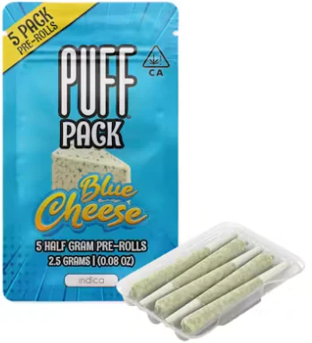 PUFF - PUFF - Blue Cheese - 5-Pack Prerolls (2.5g) Main Image