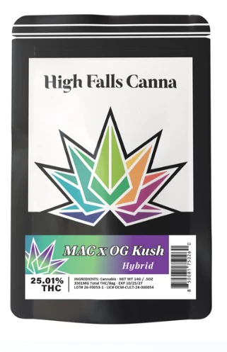 High Falls Canna NY - High Falls Canna | Flower | Mac X OG Kush | 14g Main Image