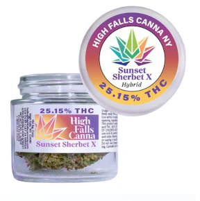 High Falls Canna | Flower | Sunset Sherbert X | 3.5g