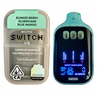 Boutiq - Boutiq - Liquid Live Diamonds - Blinker Berry x Slurricane x Blue Mango - V5GUM - RTU -1G Main Image