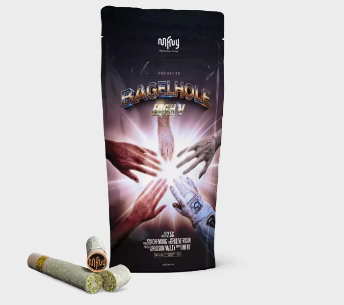 MFNY - MFNY | Pre Roll | Bagel Hole | Chemdog x Chemdog | 2.5G | Rosin Infused | Main Image