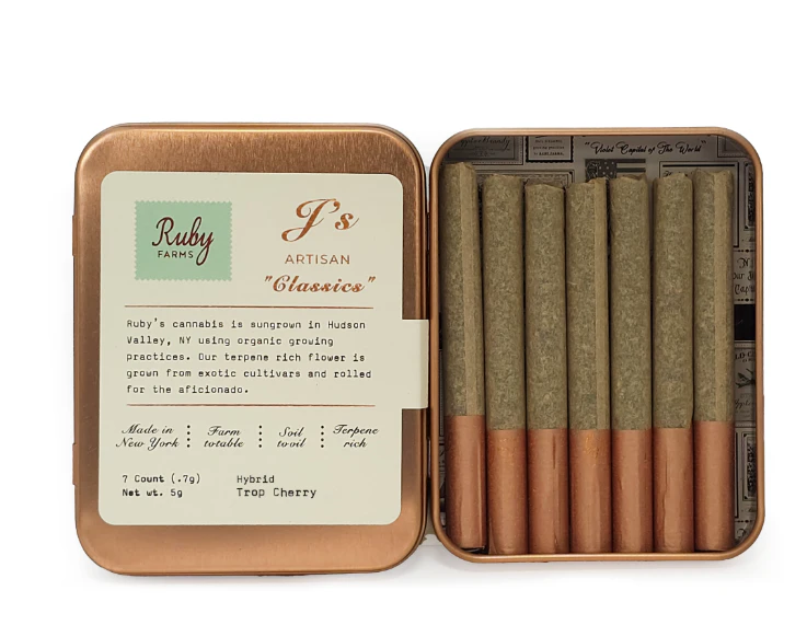 Ruby Farms - Ruby Farms | Classics | White Widow | 0.7g | 5g | 7pk Main Image