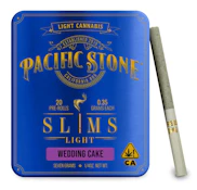 Pacific Stone Wedding Cake Indica light Slims 20-Pack (7g)