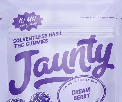 Jaunty - Dreamberry Solventless Hash 2pk Gummies - Indica | Jaunty Main Image