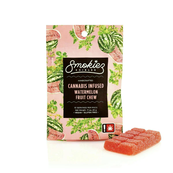 SMOKIEZ - Smokiez | Watermelon | Single Piece Gummy | 100mg Main Image