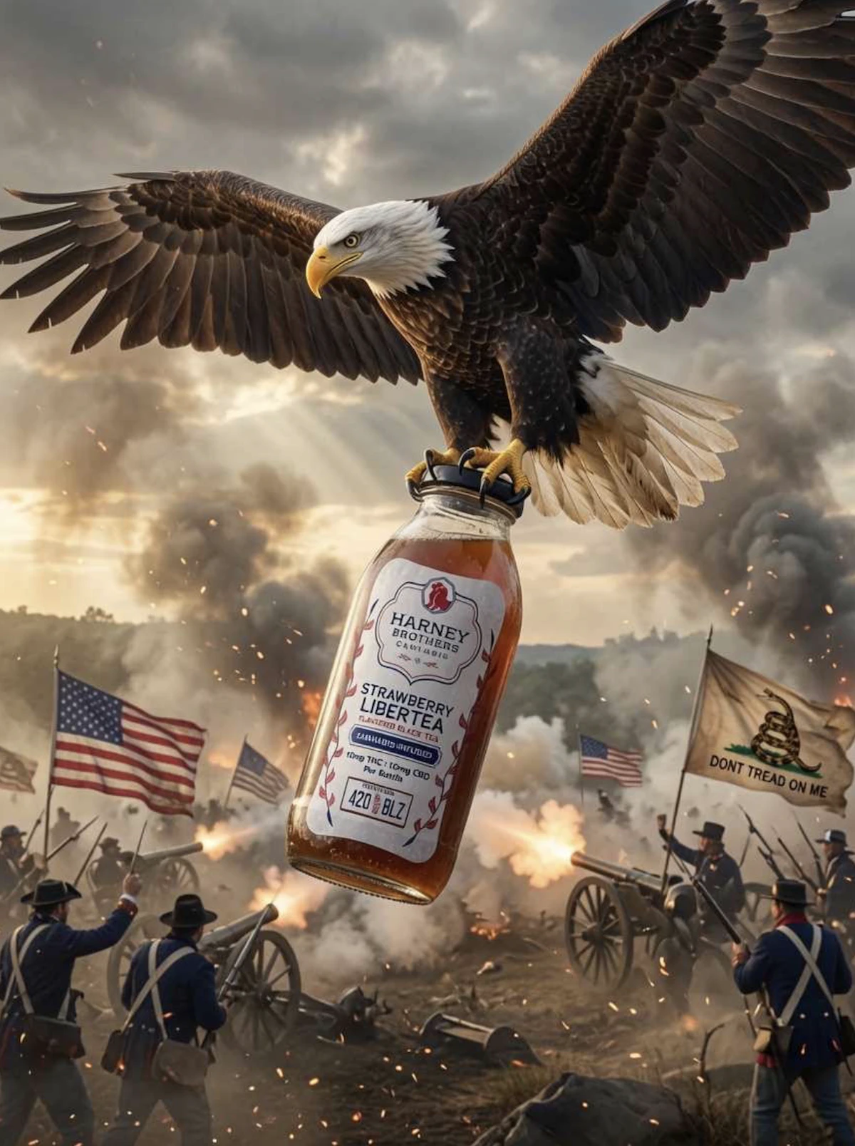 Harney Brothers Cannabis - Strawberry LiberTea 1:1 Main Image