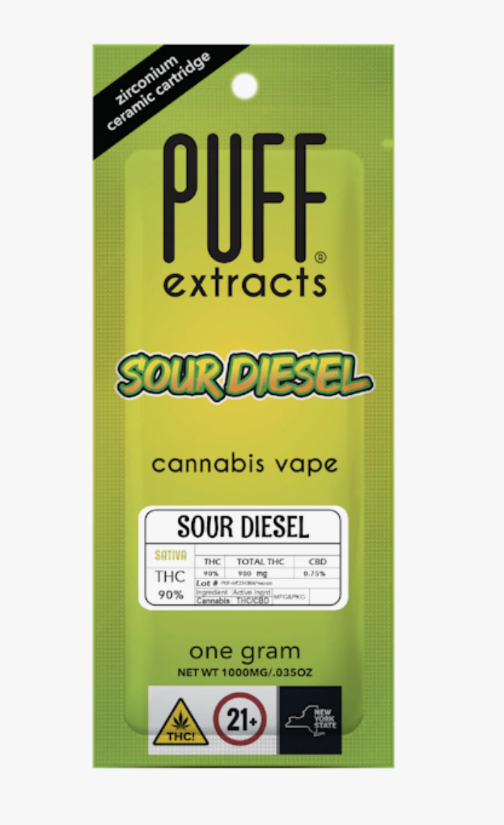 PUFF - Sour Diesel Cart | 1g Main Image