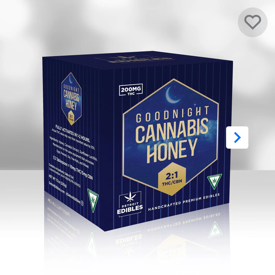 Detroit Edibles - Detroit Edibles | 200MG Good Night Honey Main Image