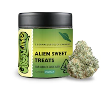 Greenline Indoor Flower 3.5g - Alien Sweet Treats 30%