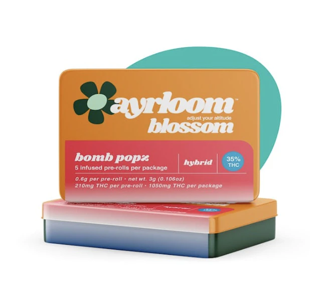 ayrloom - Bomb Popz - 5pk Infused Pre-Rolls Main Image