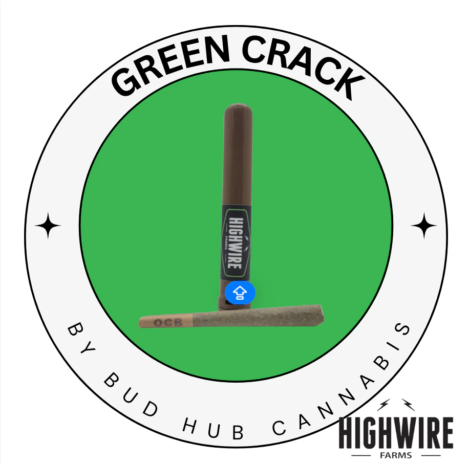 Bud Hub Cannabis - Green Crack Preroll 1g Main Image