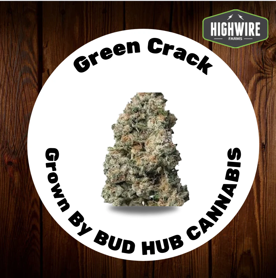 Bud Hub Cannabis - Green Crack 1/8th Main Image