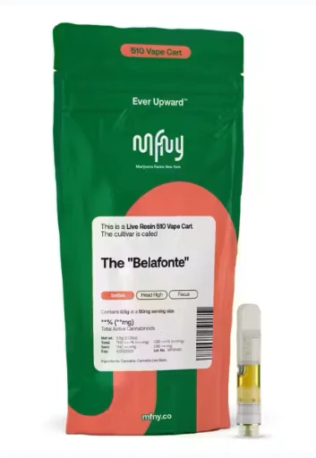 MFNY - The Belafonte 1g Live Resin Vape Cartridge - Sativa | MFNY Main Image
