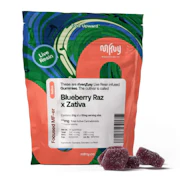 Blueberry Raz x Zativa 10pk Live Resin Gummies - Sativa | MFNY