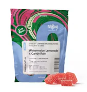 Watermelon Lemonade x Candy Rain 10pk Live Resin Gummies - Indica | MFNY