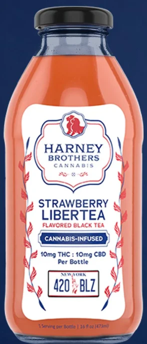 Harney Brothers - Harney Brothers - Strawberry Libertea - 10mg THC:10mg CBD Main Image