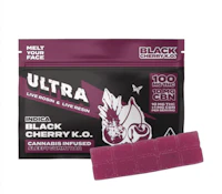 Ultra 10:1 Black Cherry KO Rosin & Resin Gummy Bar