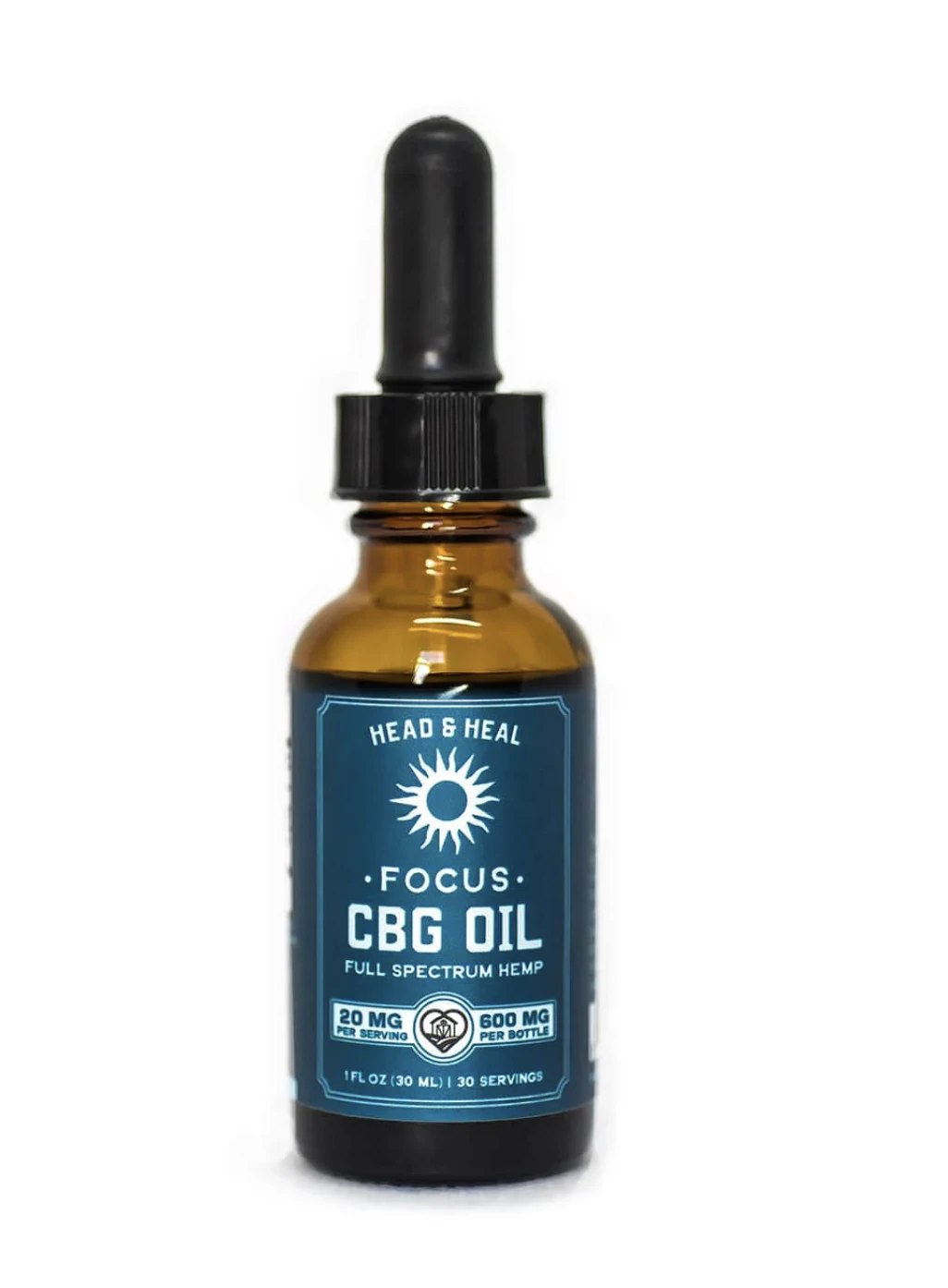 Head & Heal - Focus Oil | 600 MG | CBG Main Image