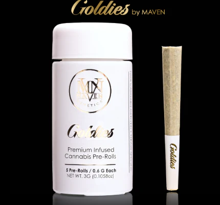 Marijuana Maven - MAVEN | CHROME DOME - 5PK INFUSED | PREROLL | 3G Main Image