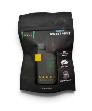 House of Sacci - Sweet Mint 2g Silencer AIO - Sativa | House of Sacci Main Image