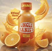 Uncle Arnies 100mg Sunrise Orange Infused Caffeinated Shot