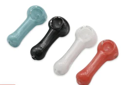 3" Solid Color Hand Pipe (Color Vary)