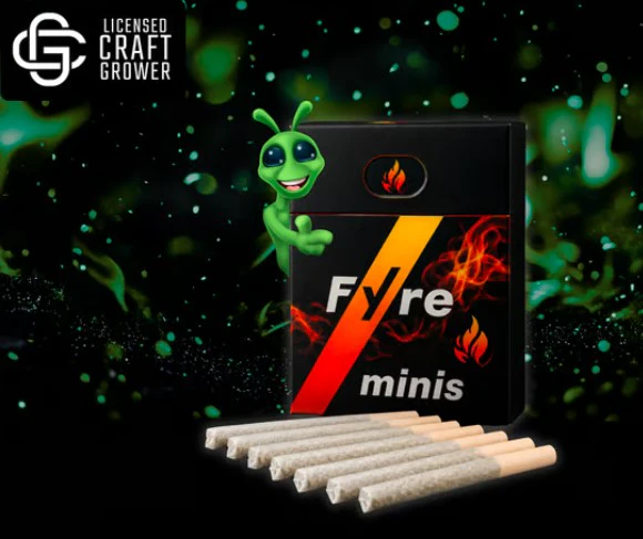 Fyre OG - Martian Candy OG 8pk Pre-Rolls - 2.4g Main Image