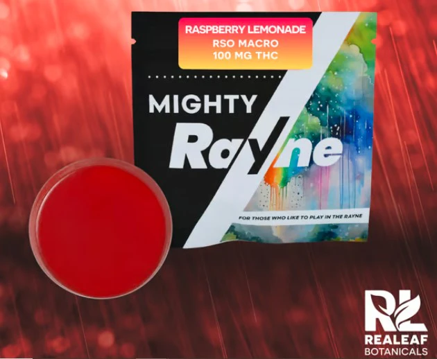 MIGHTY RAYNE - Raspberry Lemonade Macro Gummy - 100mg Main Image