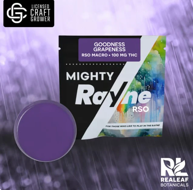 MIGHTY RAYNE - Goodness Grape Macro Gummy - 100mg Main Image