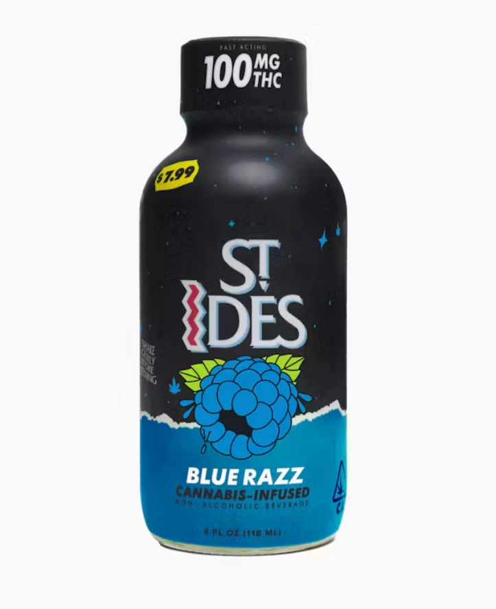 ST IDES - Blue Razz - 100mg Shot (St. Ides) Main Image