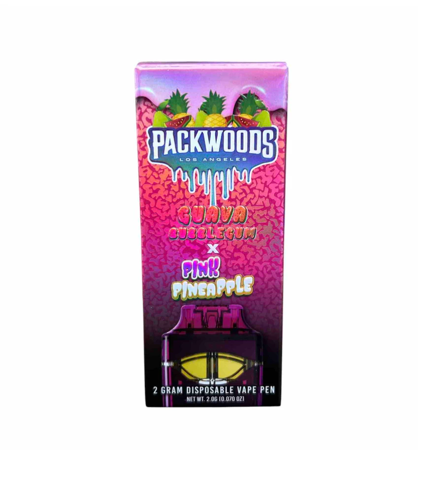 Packwoods LA - Guava Bubblegum x Pink Pineapple - 2g Disposable (Packwoods) Main Image