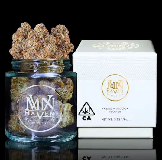 Maven Genetics - MAVEN GENETICS: Parisian Kush 3.5g - Indoor Flower (H) Main Image