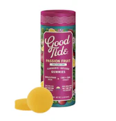 Good Tide - Passion Fruit Gummies - THC:CBD:CBN - 1:1:1 - 10 Pack