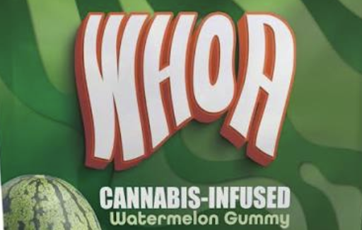 Whoa: WHOA Edibles Gummy Single 10mg Hybrid Watermelon